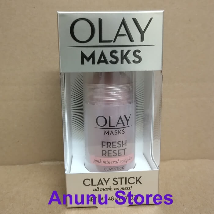 Olay Masks Fresh Reset Clay Stick with Pink Mineral Complex 48g